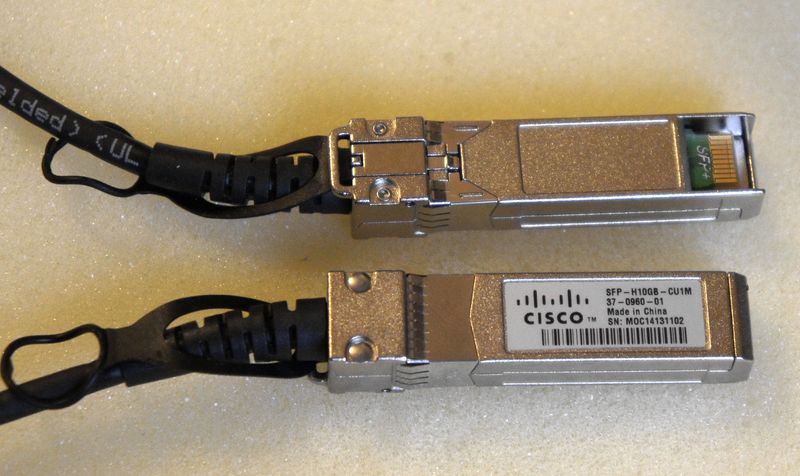 SFP-H10GB-CU1M Cisco SFP+ Twinax кабель 1м