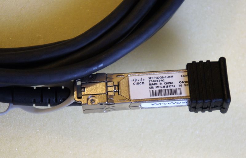 SFP-H10GB-CU5M Cisco SFP+ Twinax кабель 5м