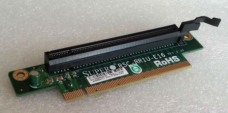Supermicro RSC-RR1U-E16 — 1U PCI Express x16 Riser