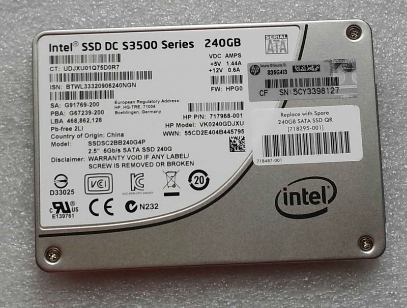 Intel® SSD DC S3500 240GB